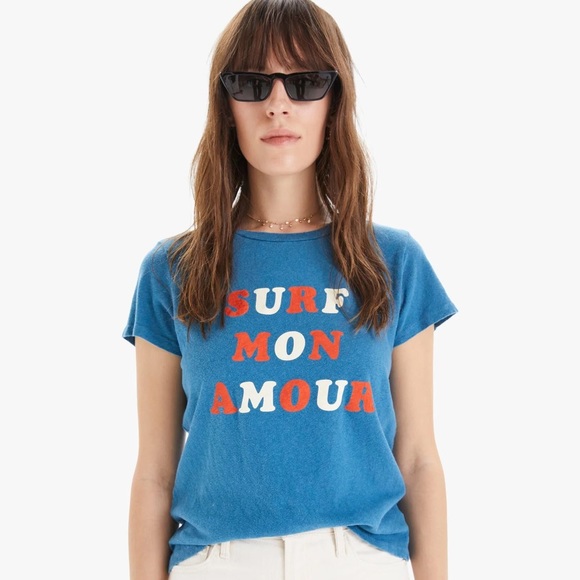 COPY - MOTHER- Lil Sinful Tee Surf Amour. - Picture 1 of 4